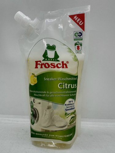 FROSCH Folyékony Mosószer Cipőre Utántöltő 480ml 8 mosás Bio Qualitat