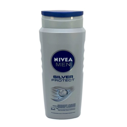 Nivea tusfürdö 500ml Men Silver Protect