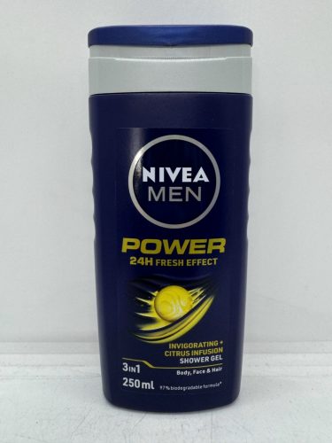 NIVEA tusfürdő 250ml MEN Power fresh