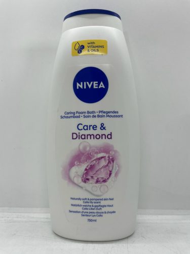 NIVEA Habfürdő 750ml diamond touch