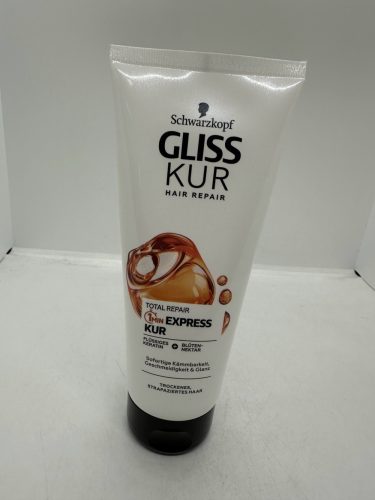 Gliss Kur 1 Perces Intenzív Kúra 200ml Total Repair