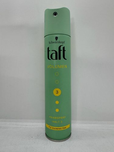 TAFT  Hajlakk 250 ml Volume Halt3 Fur trockenes Haar (sarga)