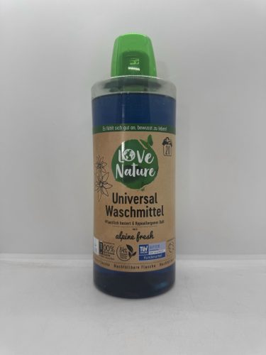 LOVE NATURE Folyékony Mosószer 960ml 20mosás