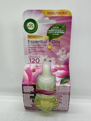 AIR WICK elektromos utántöltő légfrissítő 19ml magnolia & cherry