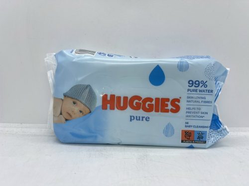 HUGGIES Nedves Törlőkendő 56db Pure