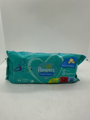 Pampers Nedves Törlőkendő 52db clean fresh