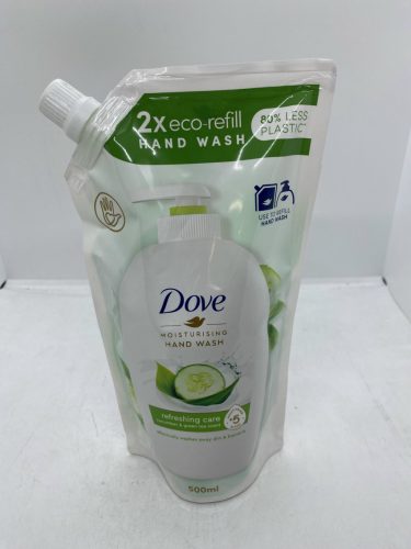 DOVE Folyékony Szappan Utántöltő 500ml Cucumber & Green Tea