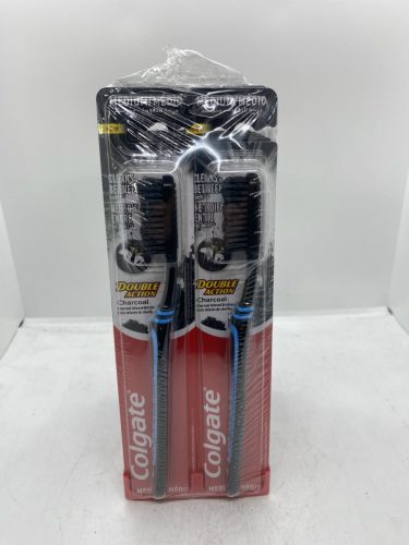 COLGATE fogkefe double action charcoal