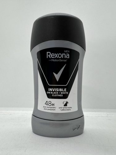 REXONA Deo stick 50ml  MEN Invisible B&W